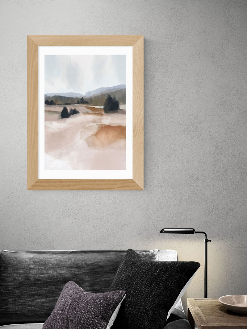 East End Prints Oak The Ranch by Dan Hobday framed art print - British product