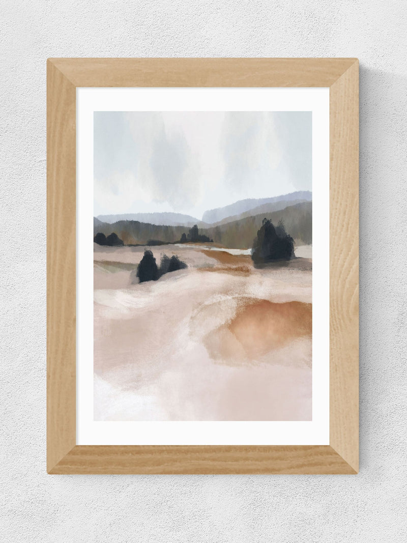 East End Prints Oak The Ranch by Dan Hobday framed art print - British product