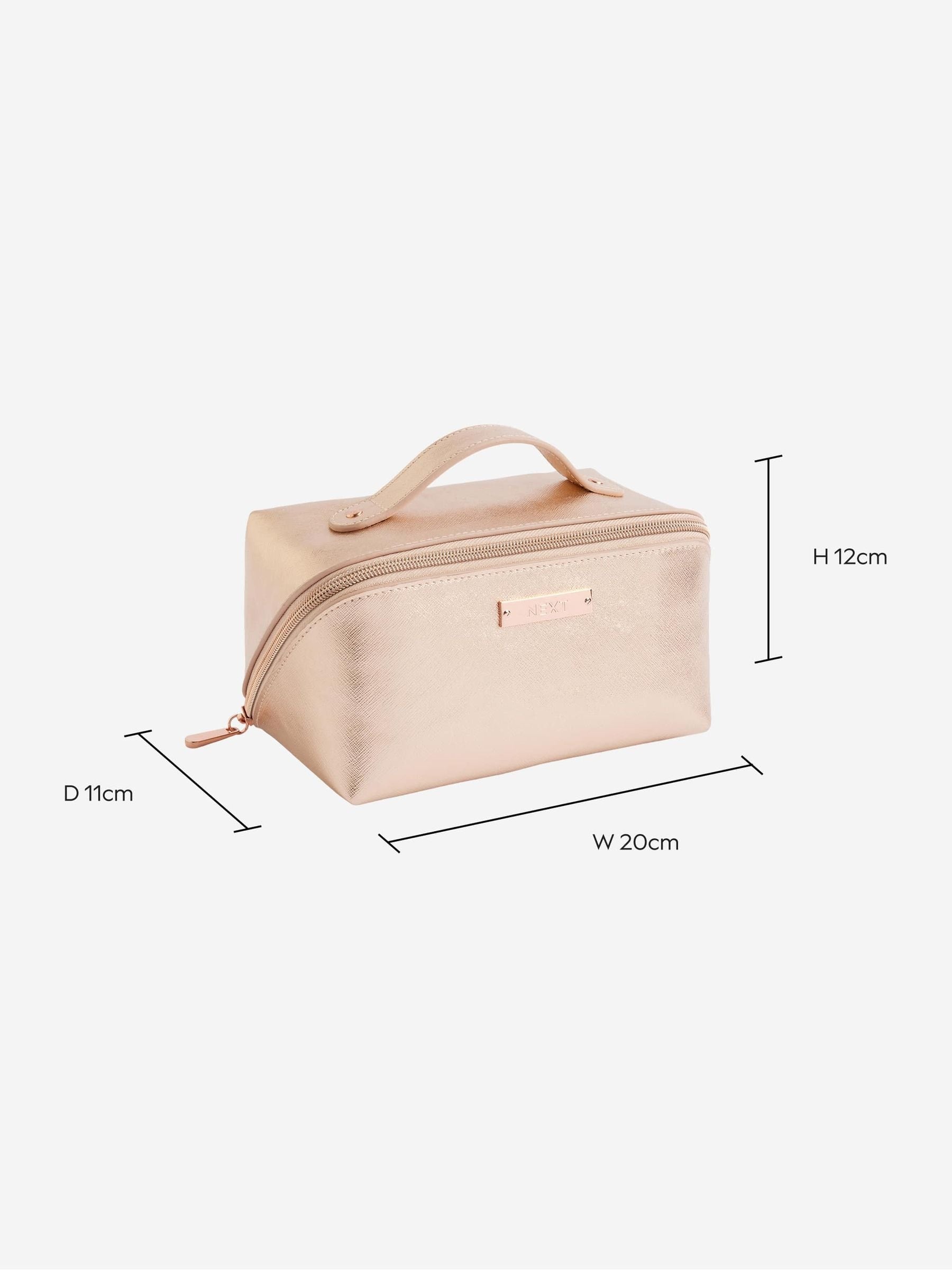 Fold out multi section makeup bag - British product
