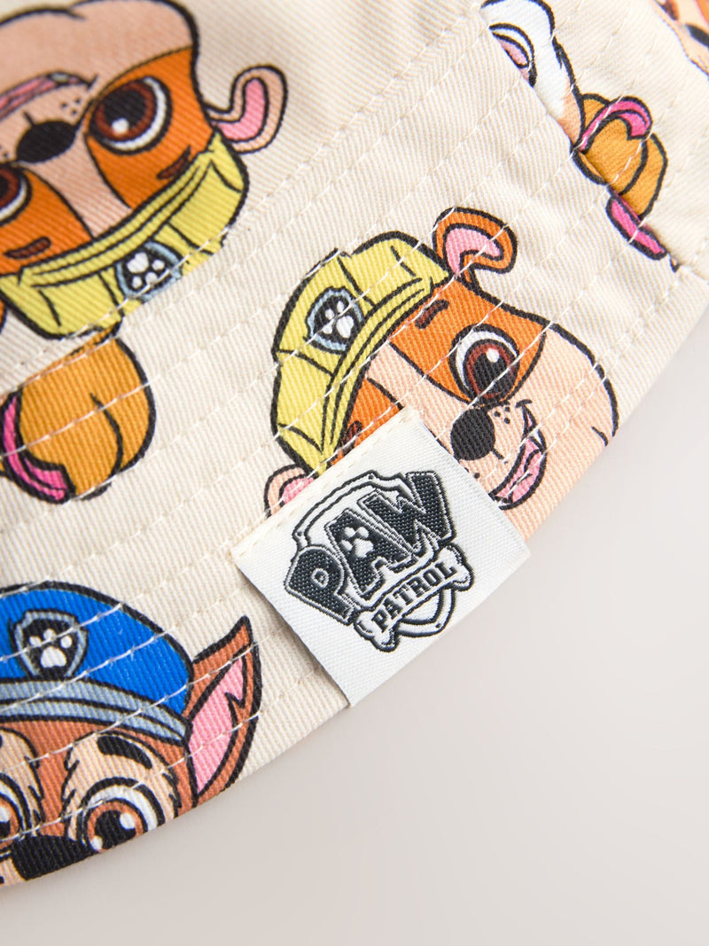 Paw Patrol cream bucket hat children 1-10 years, imported from the UK