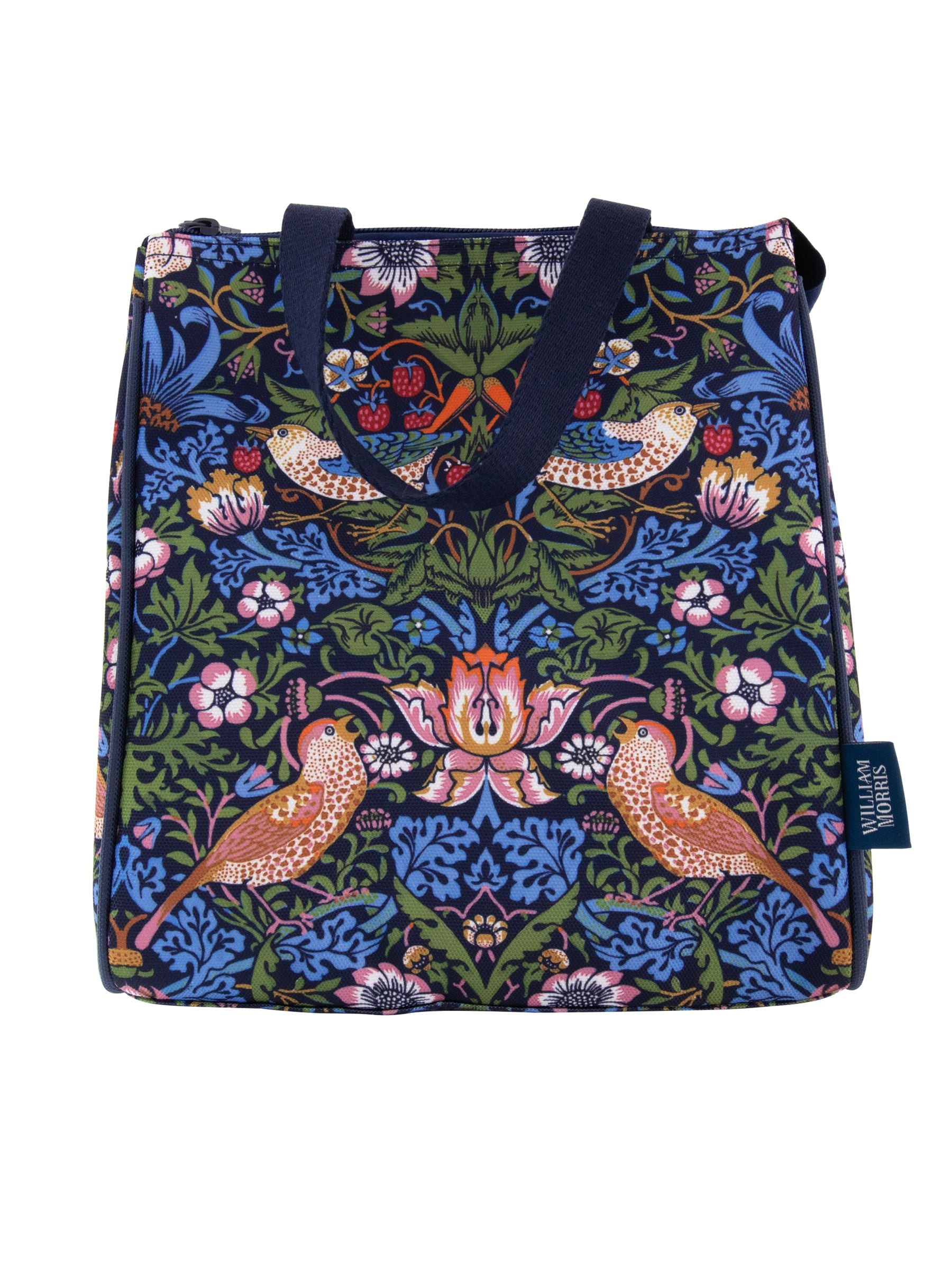 William Morris Strawberry Thief lunch bag (British brand)