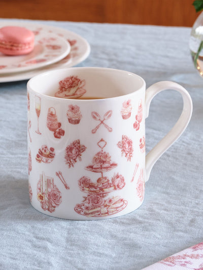 Next Victoria Eggs Pink Afternoon Tea Mugs 2 Pack- Buy online at McGrocer