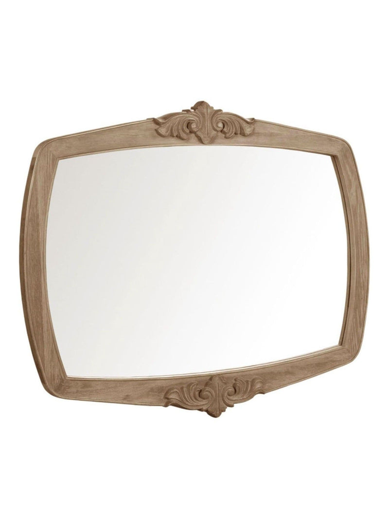 Willis & Gambier Oak Camille wall wooden mirror 75cm x 95cm (British brand)