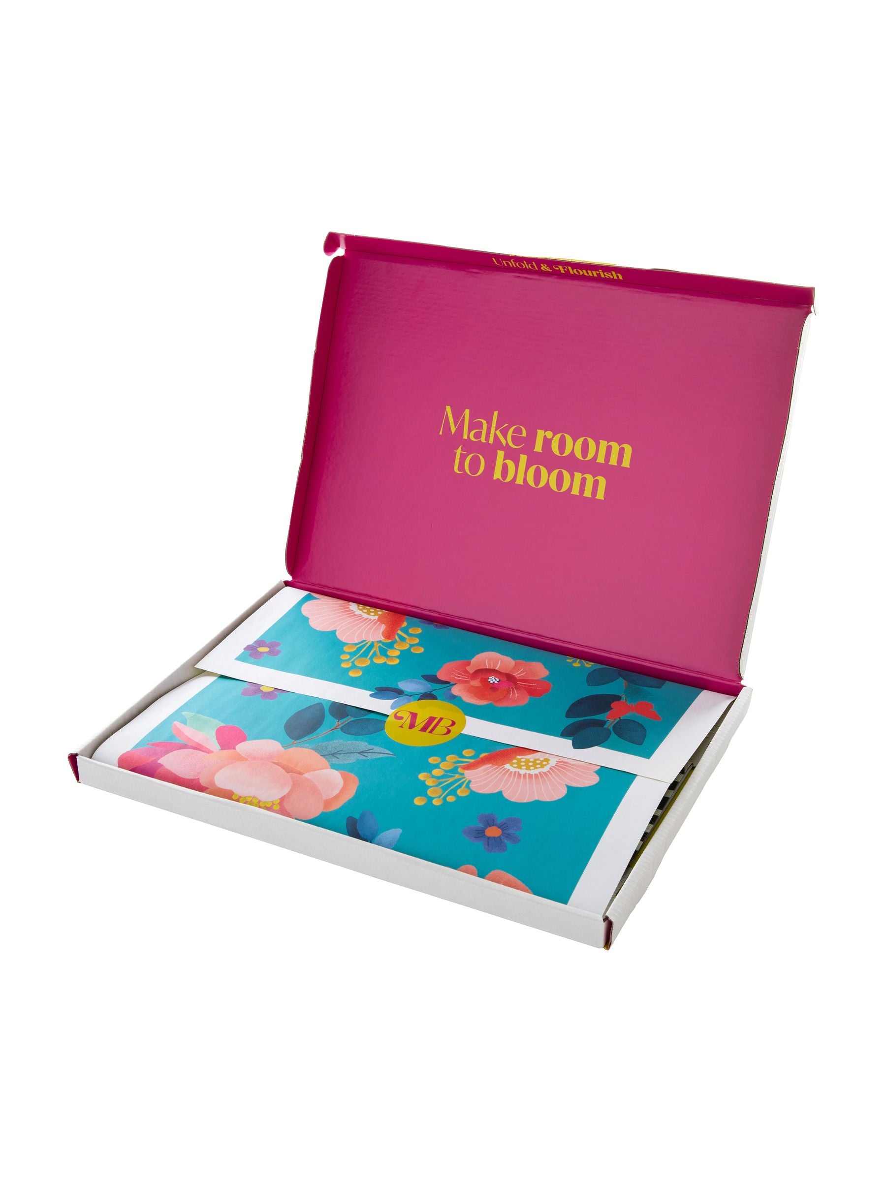 Hallmark 3D pop-up vibrant letterbox paper flowers, UK version