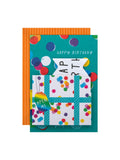Hallmark 3D pop-up birthday card with gift box design, UK version
