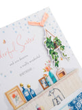 Hallmark sister birthday card with bath illustration, UK version