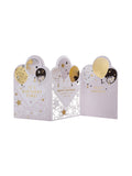 Hallmark metallic balloons birthday card 20.2x13.8 cm, UK version