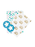Hallmark gift wrap set with 6 sheets and tags, UK version