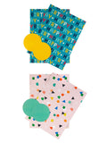 Hallmark birthday gift wrap set with 8 sheets and tags, UK version