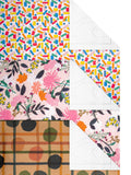 Hallmark multi wrapping paper in 3 bright designs, 3 rolls x 2m, UK version