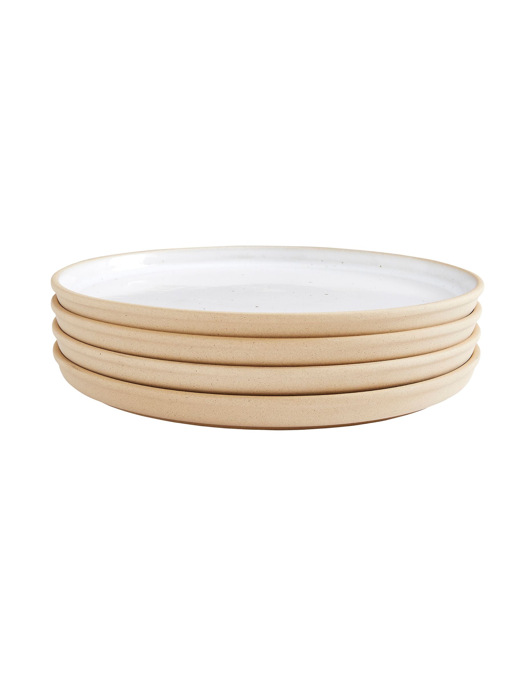 Portmeirion Moonstone Minerals dinner plate set of 4, imported from the UK