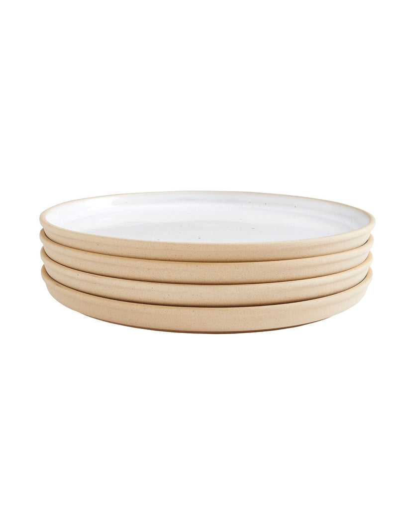 Portmeirion Moonstone Minerals dinner plate set of 4, imported from the UK