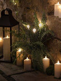 Lights4fun black clear solar stake lights 3-piece set - British product