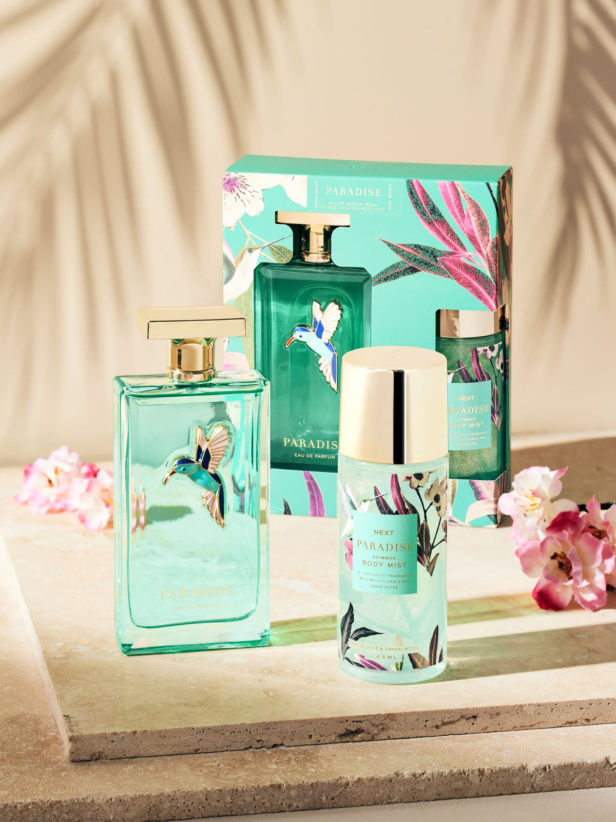 Paradise 100ml Perfume and 145ml Shimmer Body Mist Gift Set