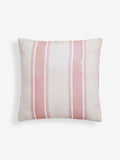 Shabby Chic pink stripe cushion 50x50cm, imported from the UK