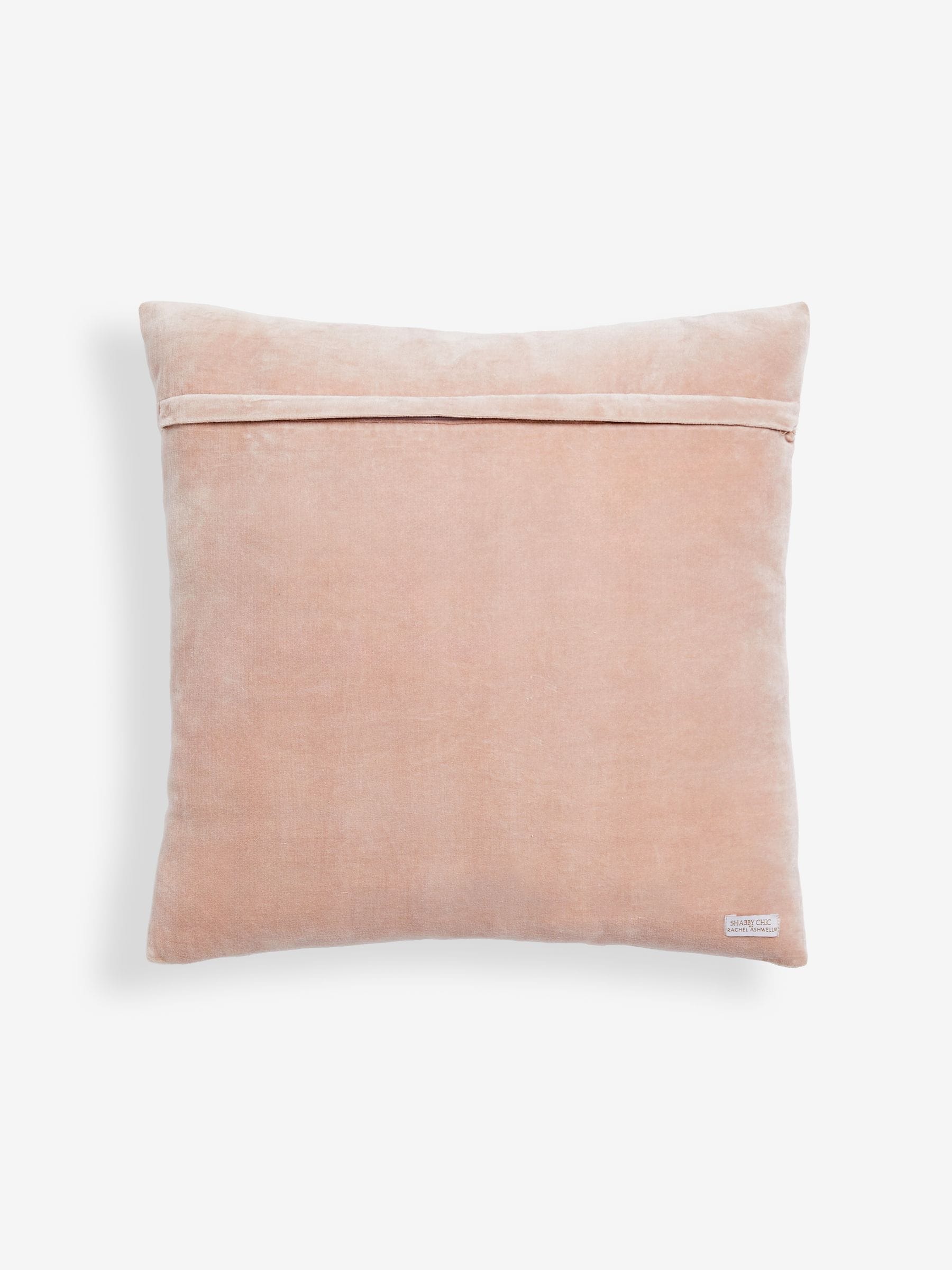 Shabby Chic pink stripe cushion 50x50cm, imported from the UK