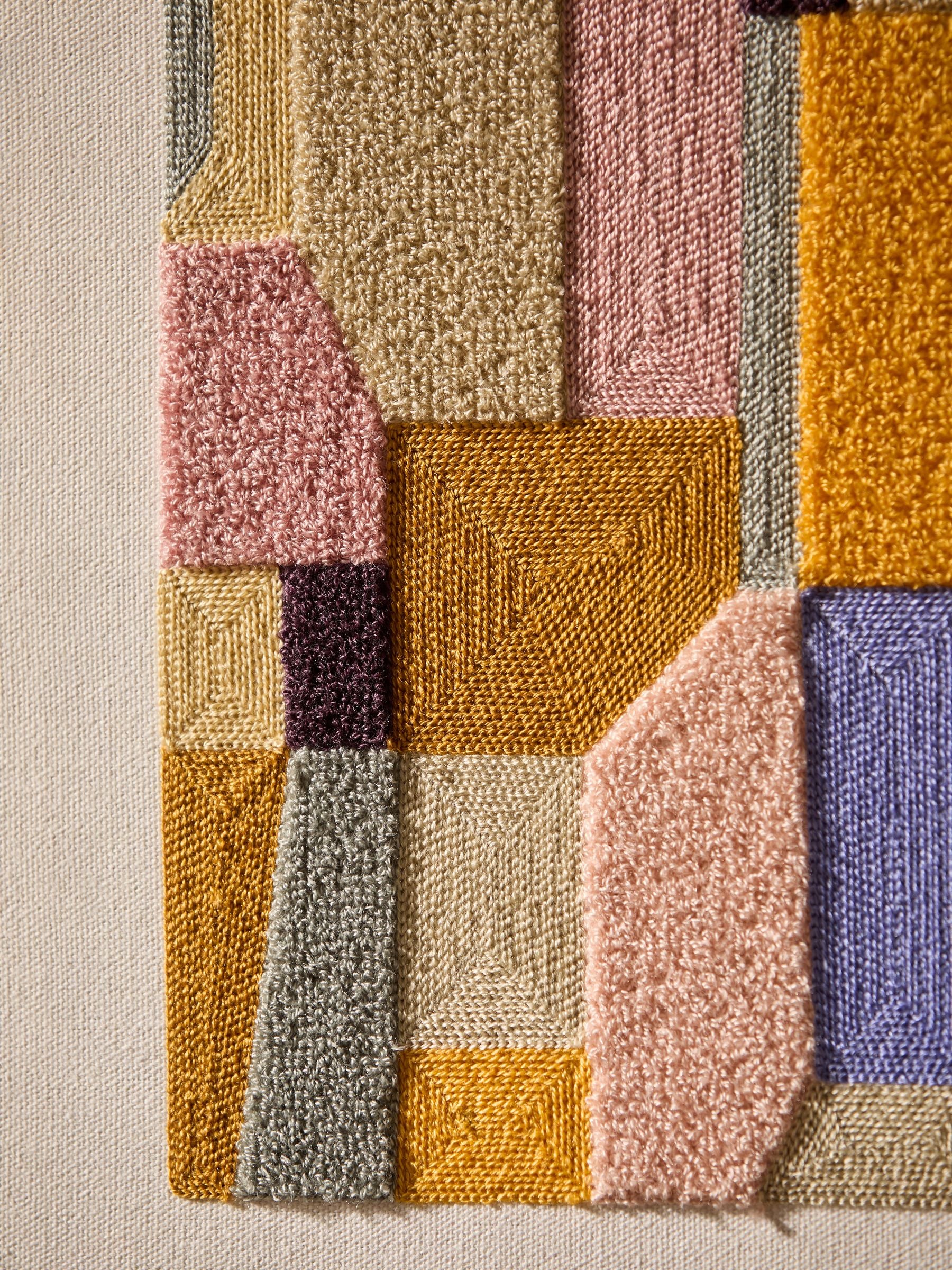 MADE.COM Alonzo embroidered wall art 40x30cm, imported from the UK