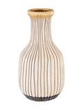 Fifty Five South white large earthenware vase - British product
