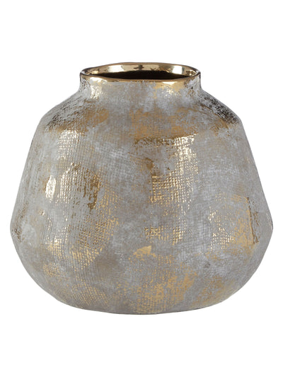 Nächste Interiors by Premier Orvena Gold und Grau Kleine Keramikvase – online kaufen bei McGrocer