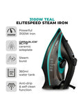 Tower Black and Teal Ceraglide iron, imported from the UK