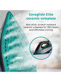 Tower Black and Teal Ceraglide iron, imported from the UK