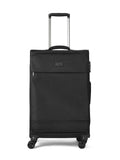 Rock Paris Black Medium Suitcase, UK version