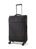 Rock Paris Black Medium Suitcase, UK version