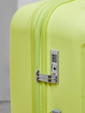 Rock Tulum 3-piece luggage set in green, UK version