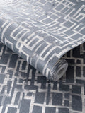 Clarke and Clarke Quadrata wallpaper sample (British brand)