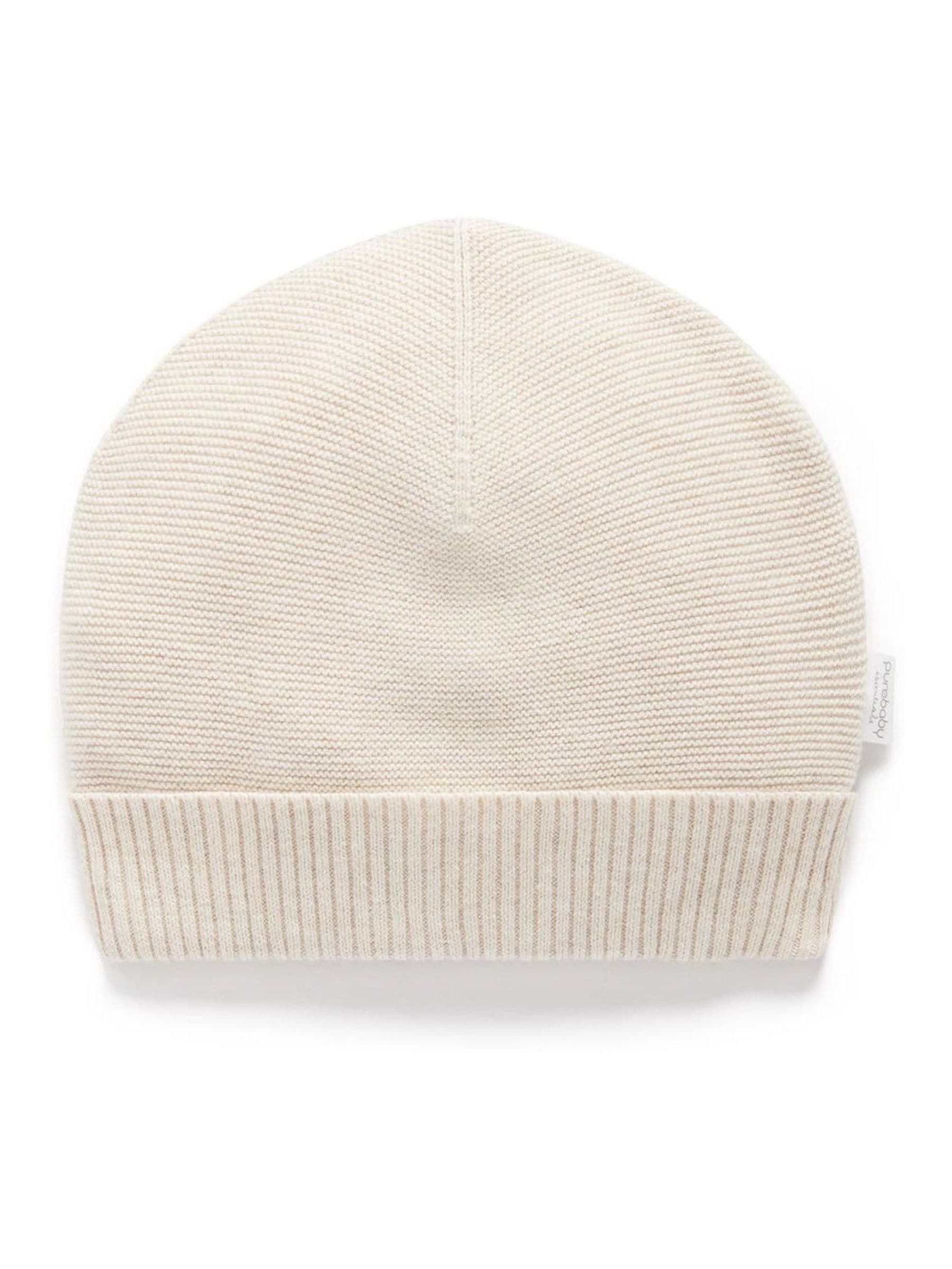 Purebaby Natural Textured Beanie