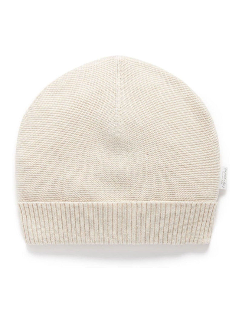 Purebaby Natural Textured Beanie