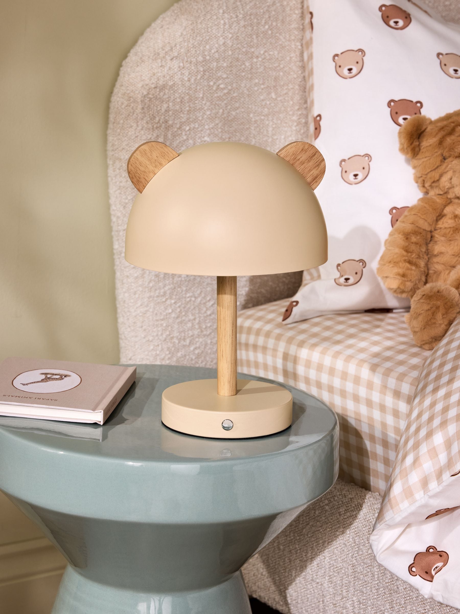 Jojo Maman Bébé table night light Nude Bear 25cm, UK version