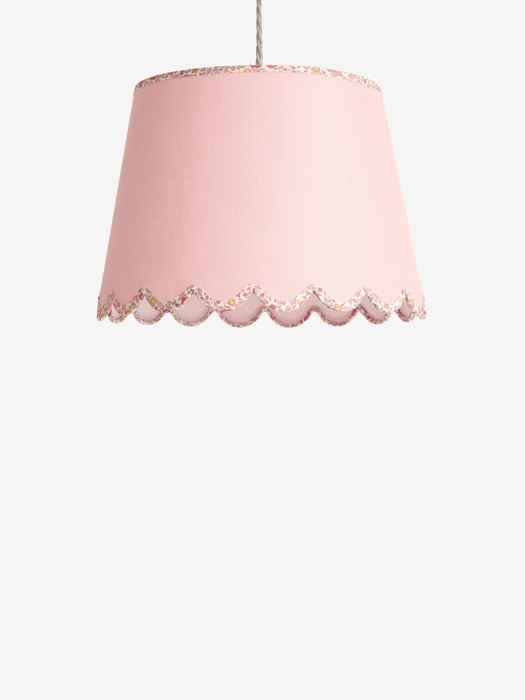 Jojo Maman Bébé pink ditsy lampshade, imported from the UK