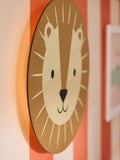 Jojo Maman Bébé wooden Luca Lion wall night light - British product