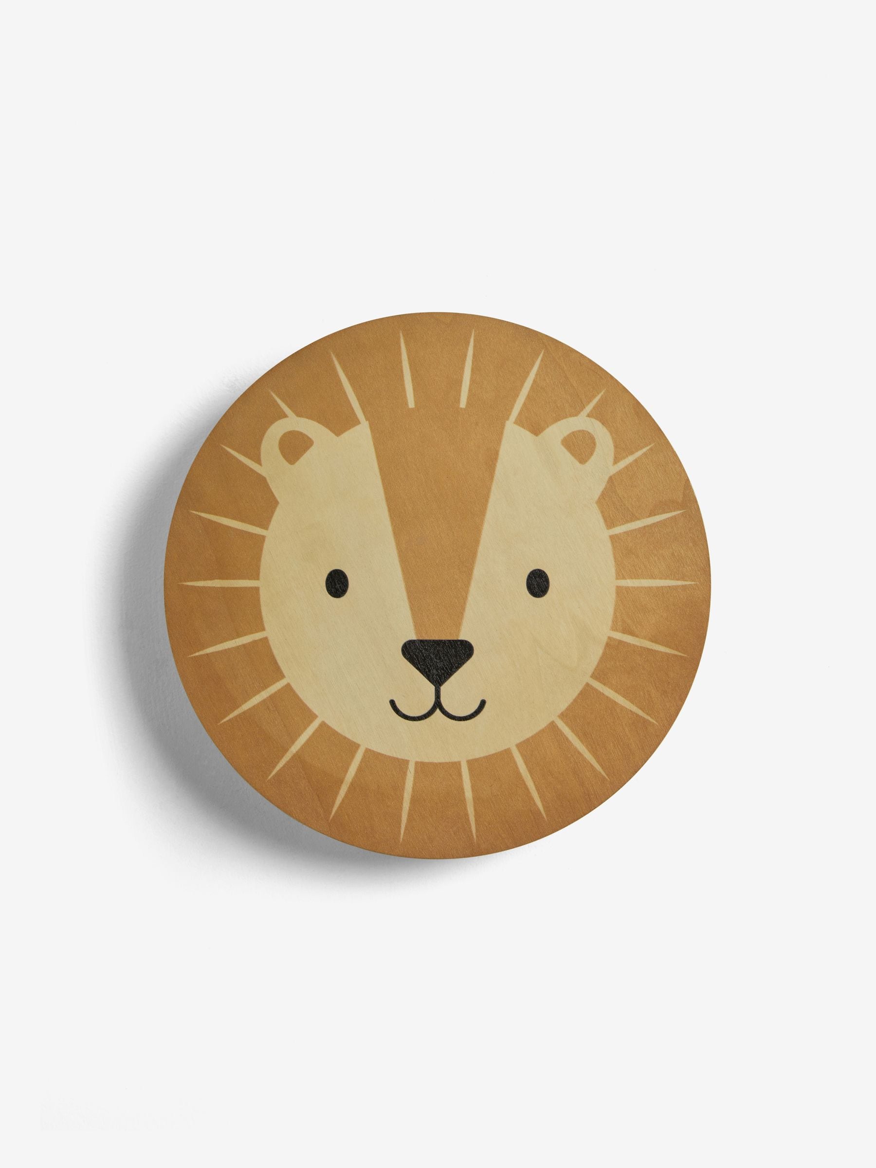 Jojo Maman Bébé wooden Luca Lion wall night light - British product