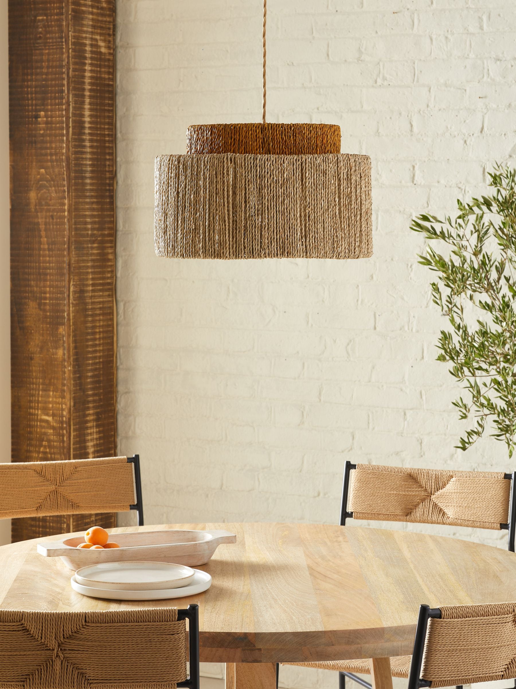 French Connection Durachaar shade natural rust 45cm - British product
