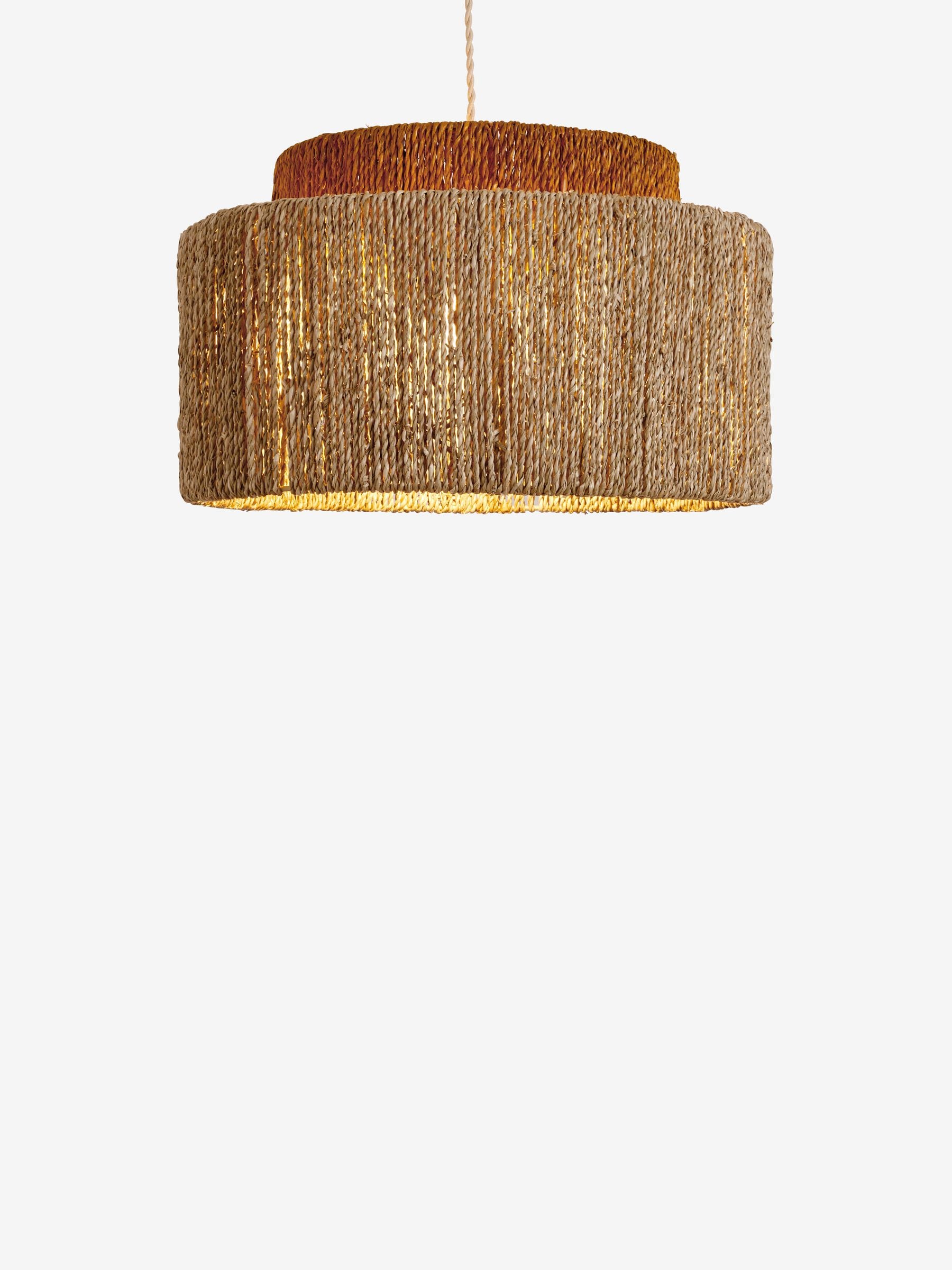 French Connection Durachaar shade natural rust 45cm - British product