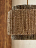 French Connection natural grey Durachaar lampshade 34cm, UK version