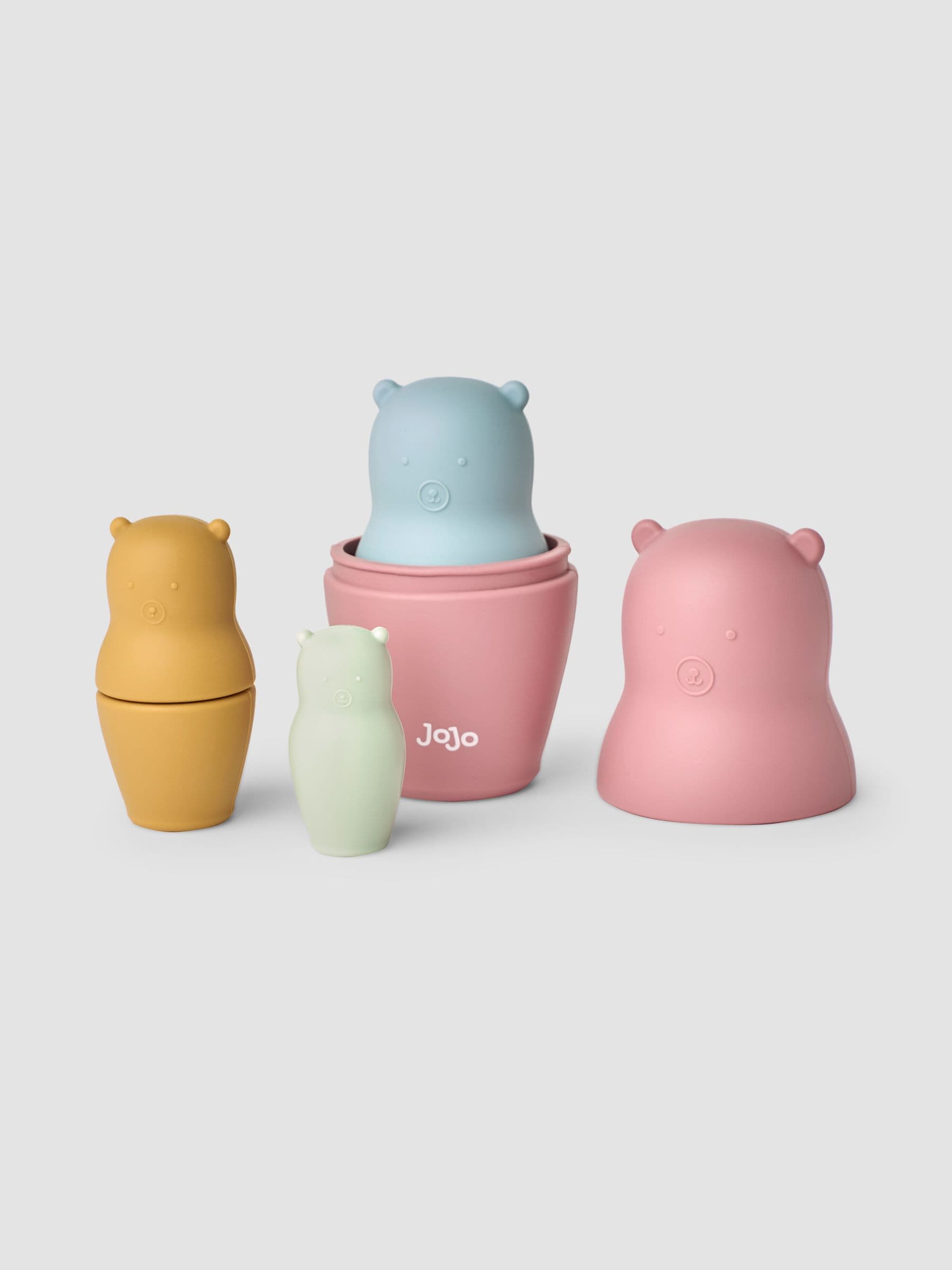 JoJo Maman Bébé Silicone Nesting Bears 4-piece set, UK version