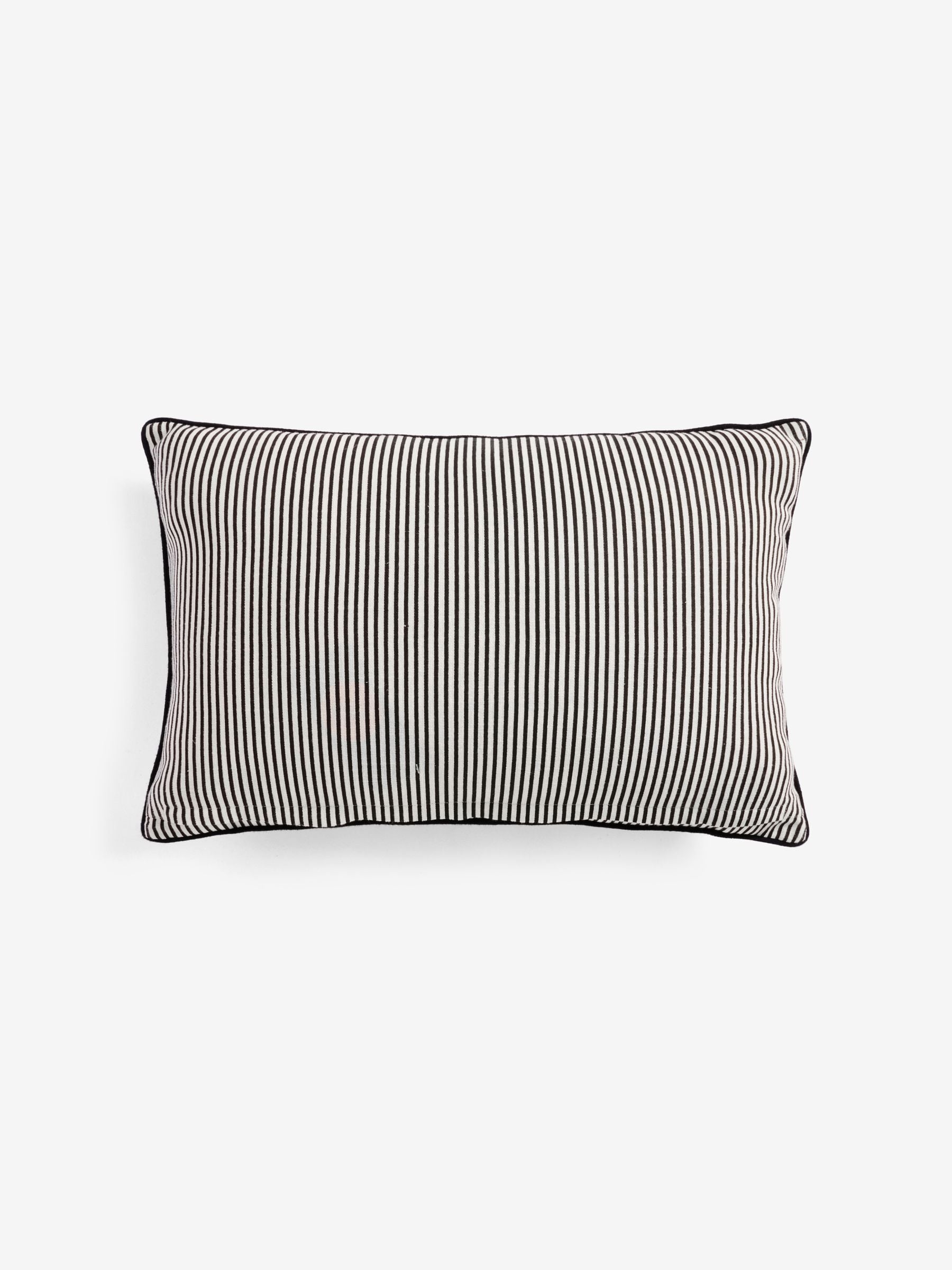 Rockett St George embroidered slogan cushion 40x59cm - British product