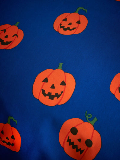 Next Catherine Lansfield Navy Halloween Pumpkins Reversible Duvet Cover and Pillowcase Set- Buy online at McGrocer