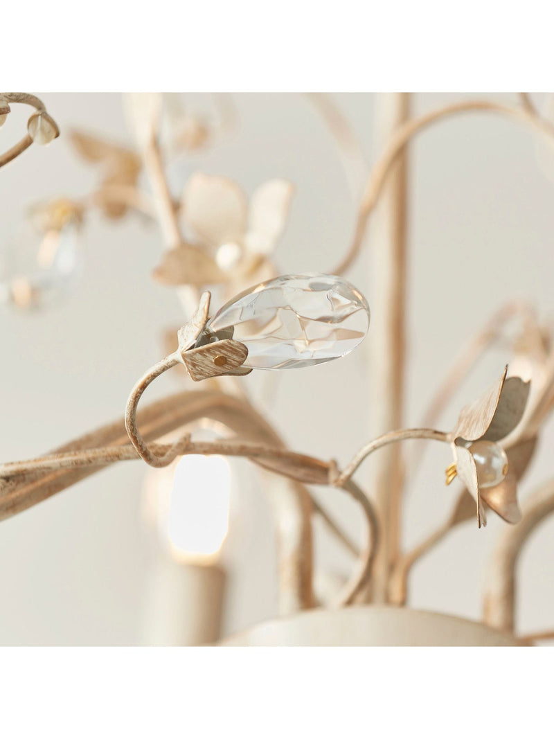 Gallery Home Gold Milford chandelier 47.5cm, imported from the UK