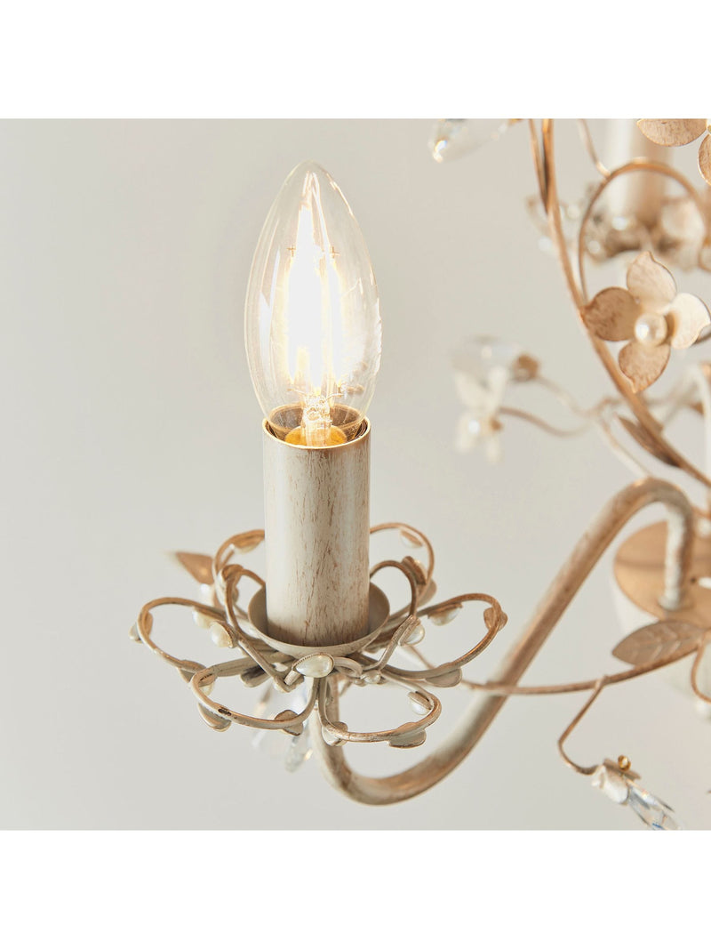 Gallery Home Gold Milford chandelier 47.5cm, imported from the UK