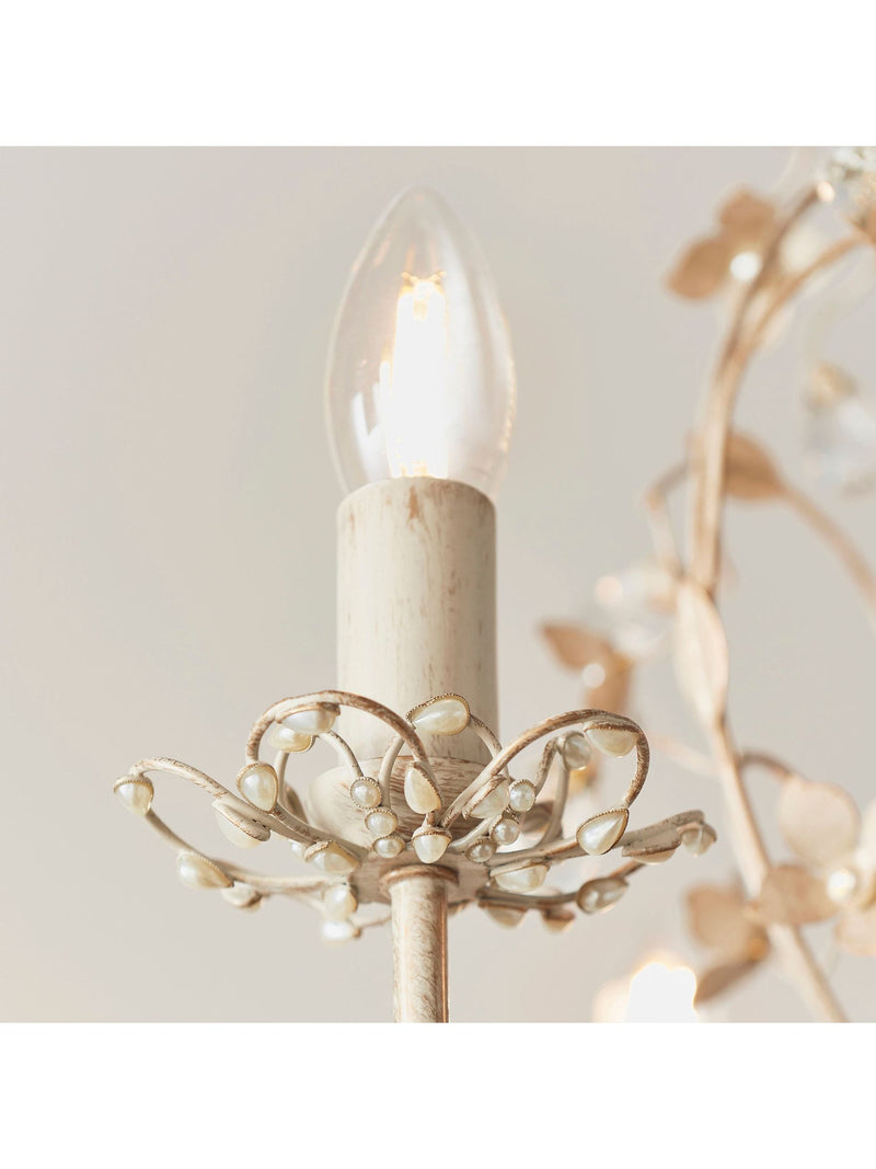 Gallery Home Gold Milford chandelier 47.5cm, imported from the UK