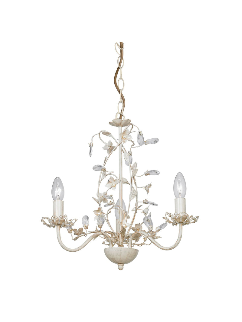 Gallery Home Gold Milford chandelier 47.5cm, imported from the UK