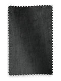 Grey charcoal matte velvet roman blind with blackout lining - British product