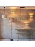 Gallery Home Kimball natural 2 light pendant, UK version