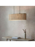 Gallery Home Kimball natural 2 light pendant, UK version