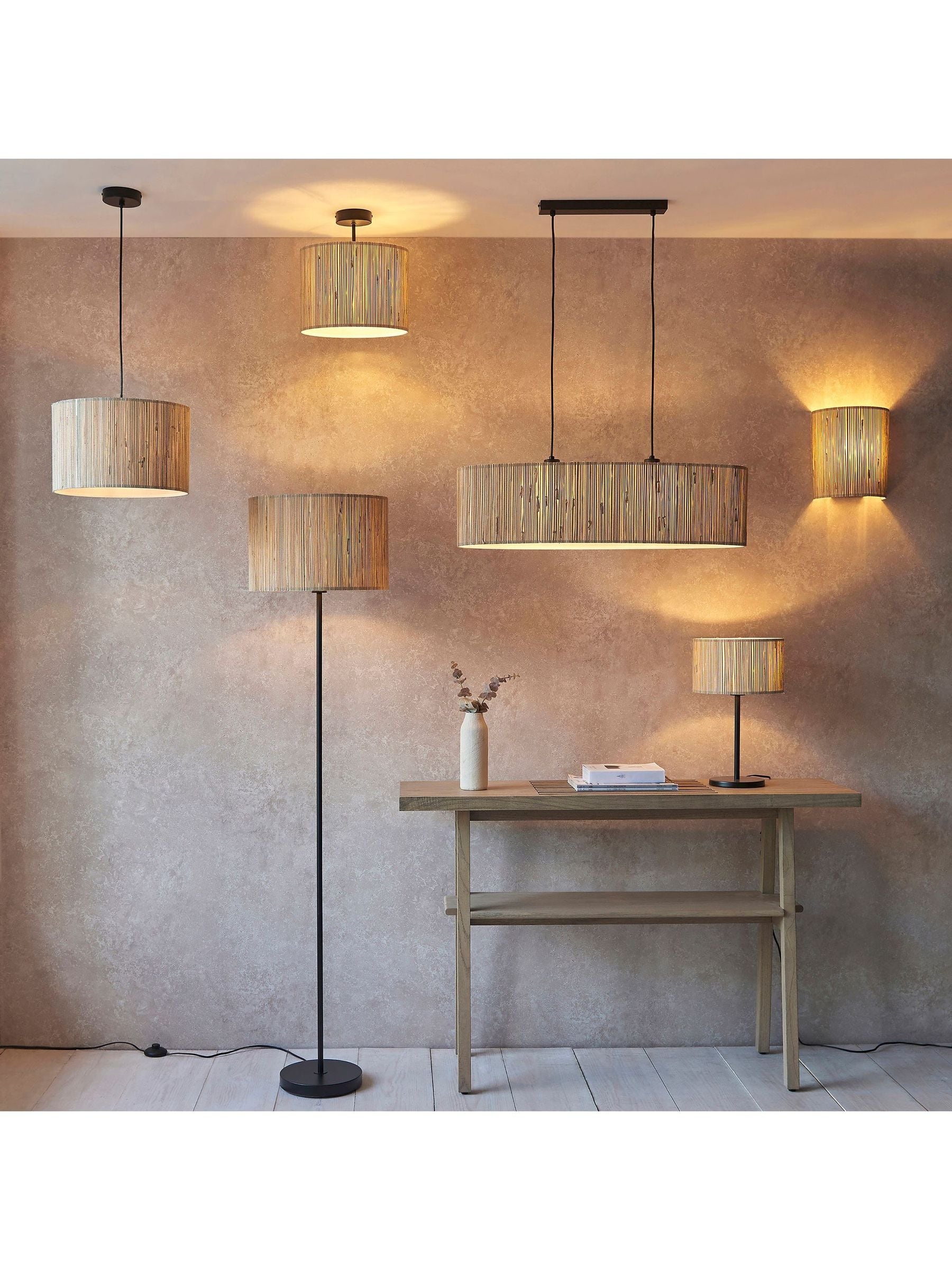 Gallery Home black Kimball floor light (British brand)