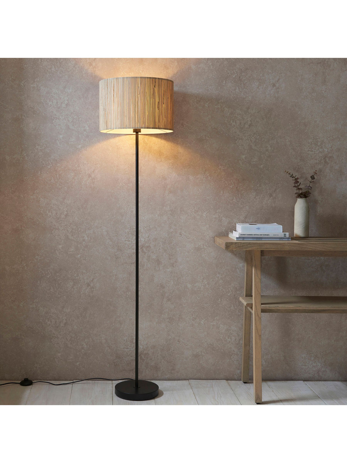 Gallery Home black Kimball floor light (British brand)